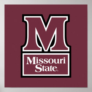 Missouri State M Poster