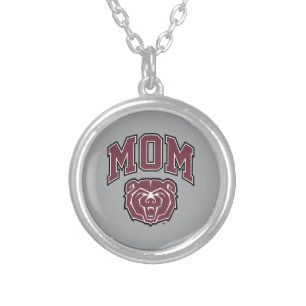 Missouri State Mom Silver Plated Necklace
