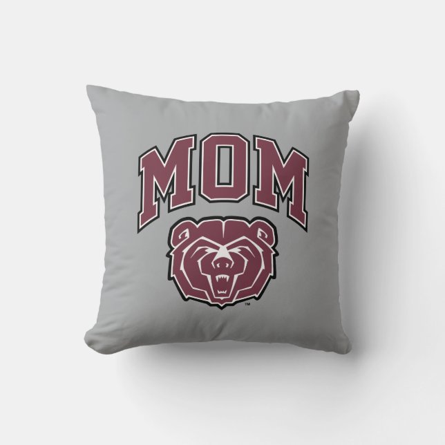 Missouri State Mom Throw Pillow (Front)
