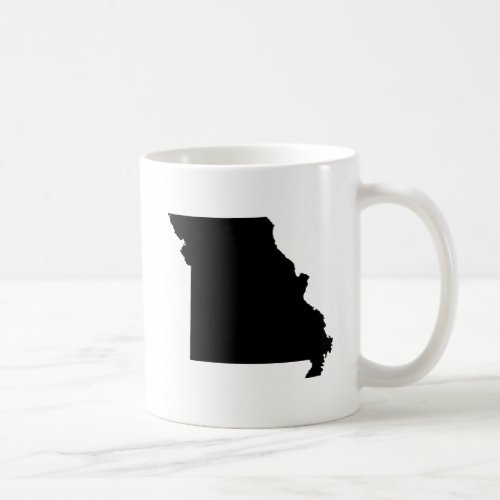Missouri State Outline Coffee Mug