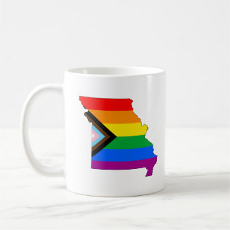 Missouri State Pride LGBTQ Progress Pride Coffee Mug