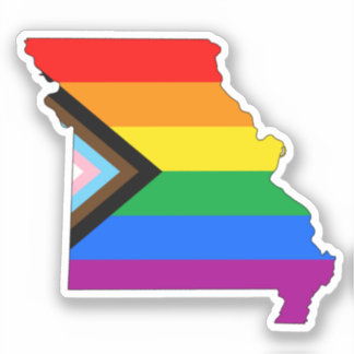 Missouri State Pride LGBTQ Progress Pride Sticker