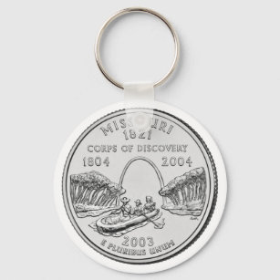 Wholesale St. Louis Keychain - Arch Night Old Style 2-1/4 (DZ)