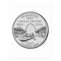 Missouri State Quarter Postcard