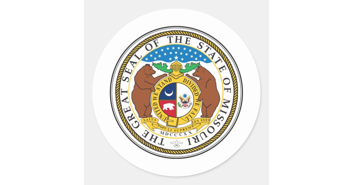 Missouri State Seal and Motto | Zazzle