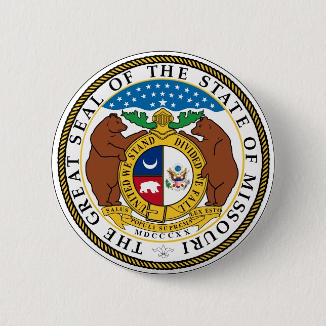 Missouri State Seal Button (Front)