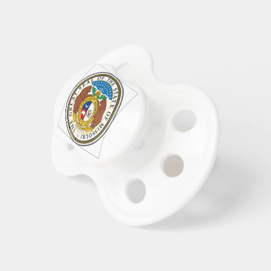 Missouri State Seal Pacifier (Front Right)