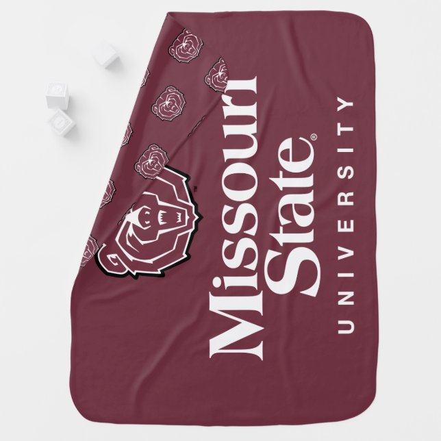 Missouri State University Baby Blanket (In Situ)