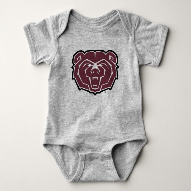 Missouri State University Bears Baby Bodysuit (Front)