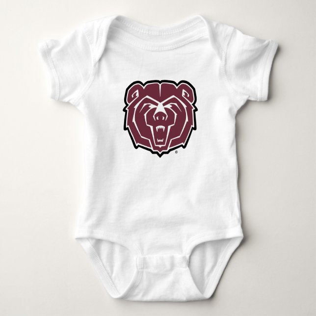 Missouri State University Bears Baby Bodysuit (Front)