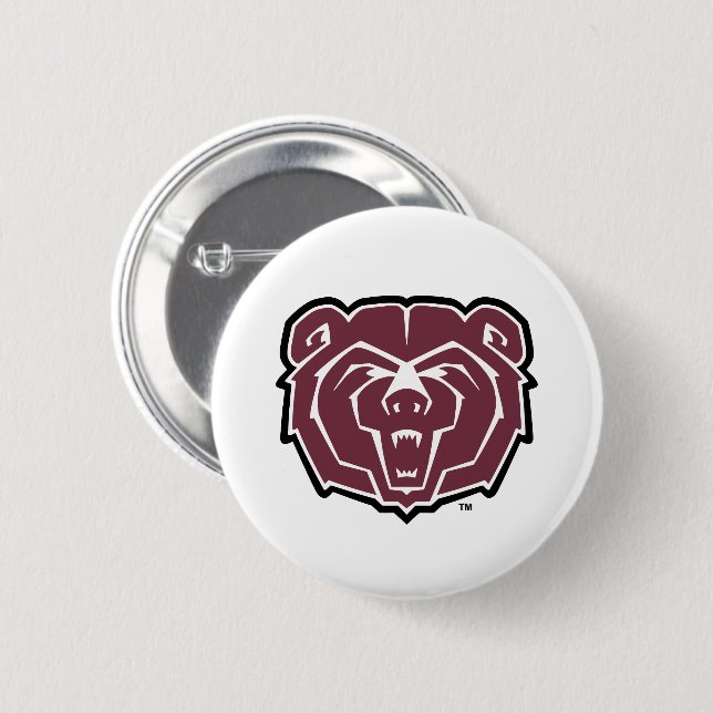 Missouri State University Bears Button (Front & Back)