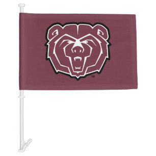 Missouri State University Bears Car Flag