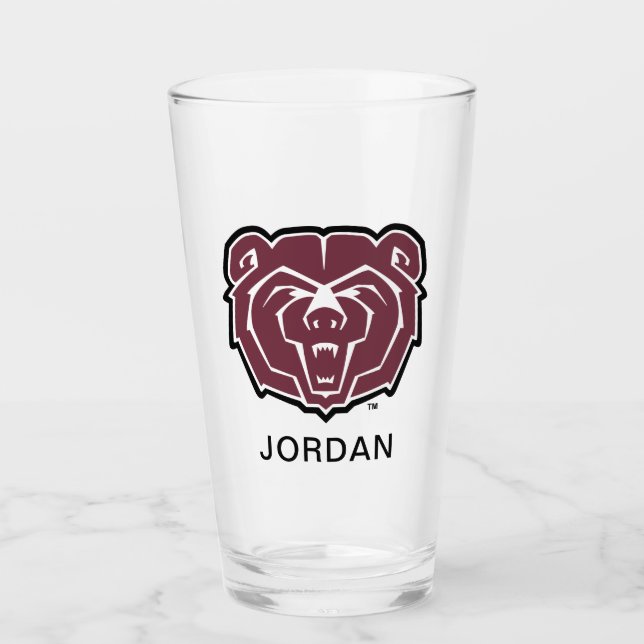 Missouri State University Bears Glass (Front)