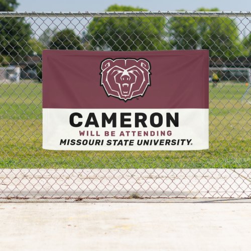 Missouri State University Bears Graduation Banner