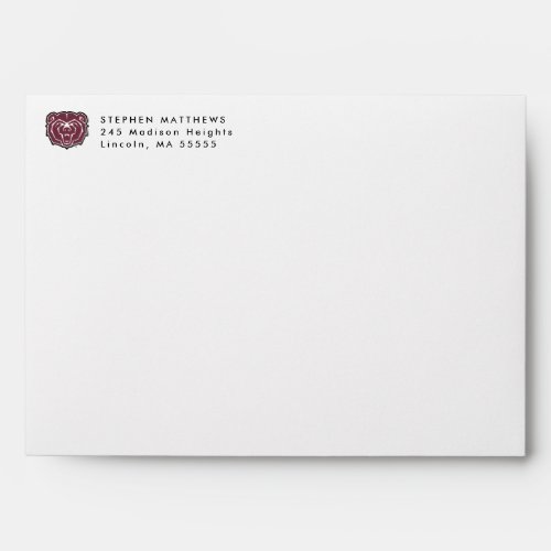 Missouri State University Bears Graduation Envelope