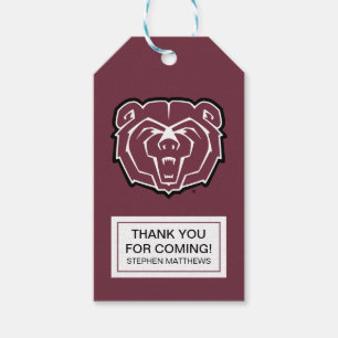 Missouri State University Bears Graduation Gift Tags