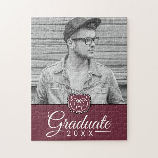 Missouri State University Bears Graduation Jigsaw Puzzle (Vertical)