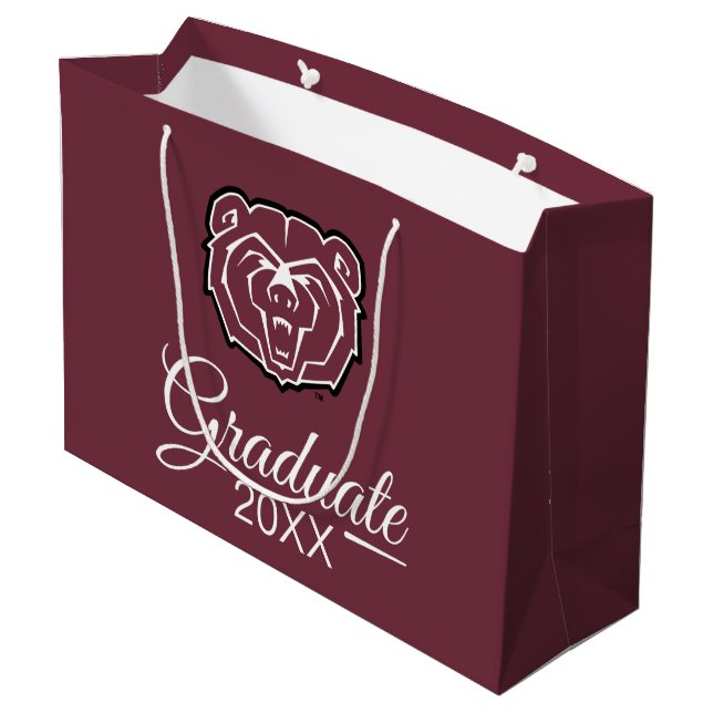 Missouri State University Bears Graduation Large Gift Bag (Back Angled)