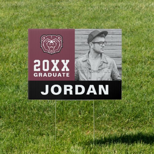 Missouri State University Bears Graduation Sign