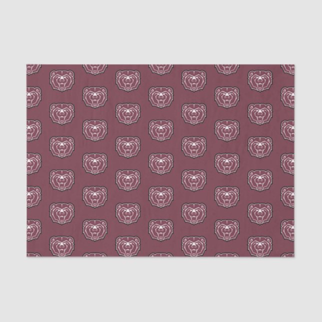 Missouri State University Bears Graduation Tissue Paper (Front)