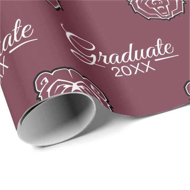 Missouri State University Bears Graduation Wrapping Paper (Roll Corner)