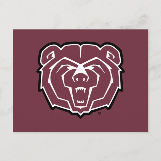 Missouri State University Bears Invitation Postcard (Front)
