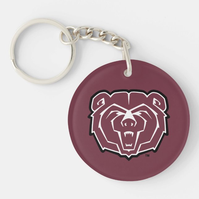 Missouri State University Bears Keychain (Front)