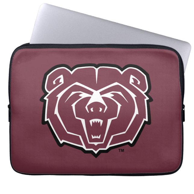Missouri State University Bears Laptop Sleeve (Front)