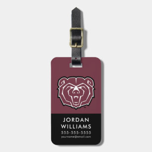 Missouri State University Bears Luggage Tag