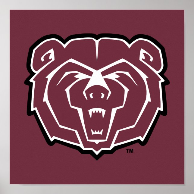 Missouri State University Bears Poster (Front)