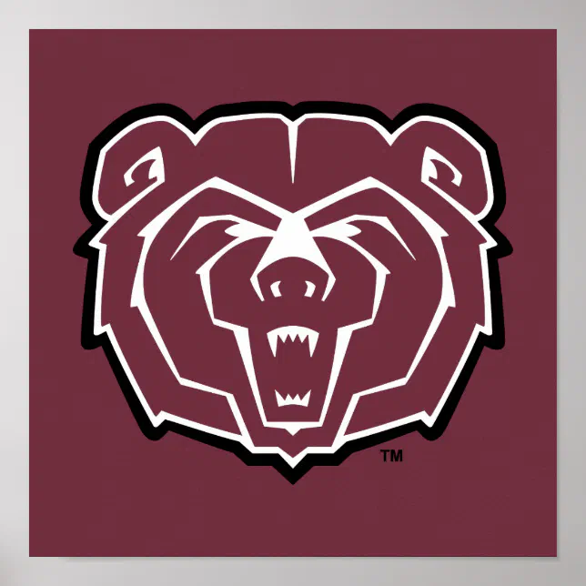 Missouri State University Bears Poster | Zazzle