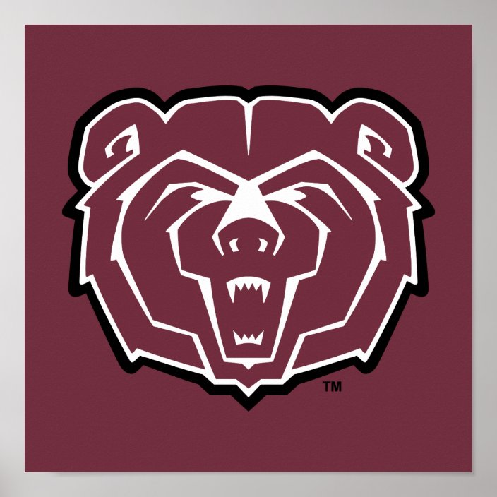 Missouri State University Bears Poster 