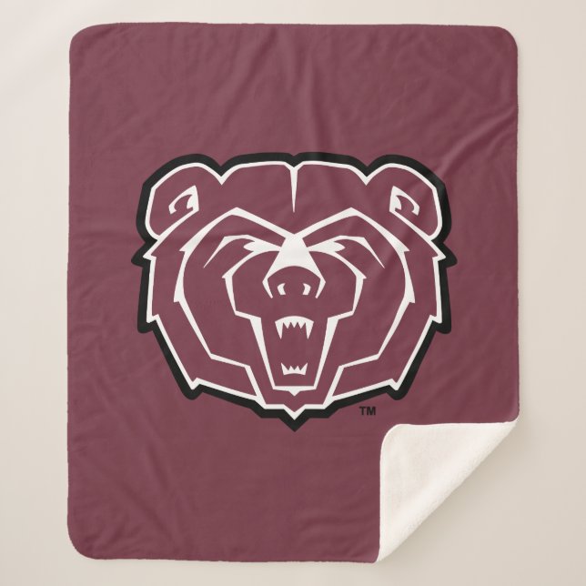 Missouri State University Bears Sherpa Blanket (Front)