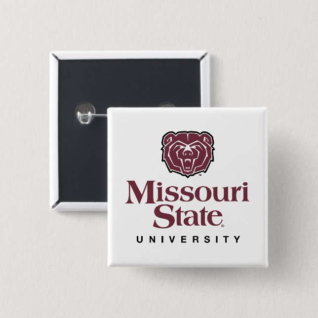 Missouri State University Button (Front & Back)