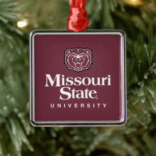 Missouri State University Metal Ornament