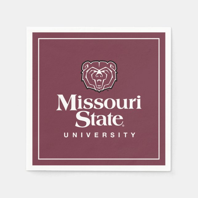 Missouri State University Napkins (Front)