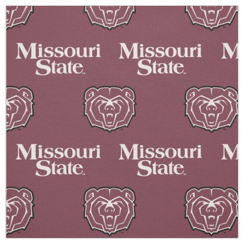 Missouri State University Pattern Fabric