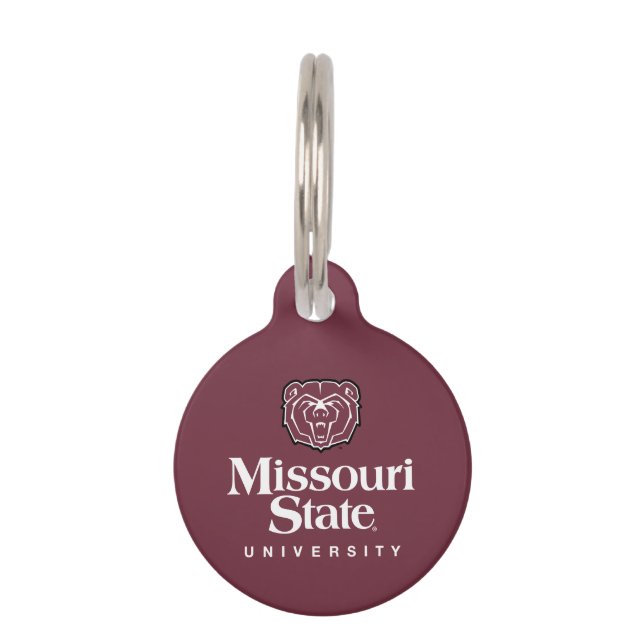 Missouri State University Pet ID Tag (Front)