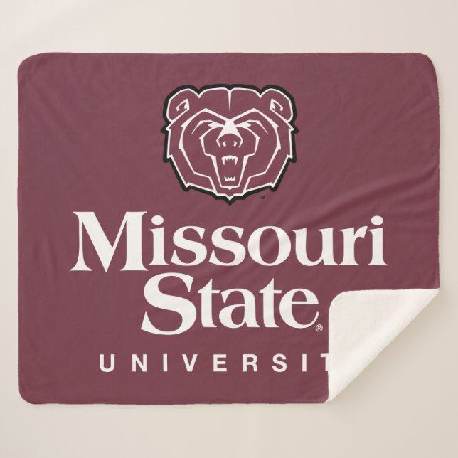 Missouri State University Sherpa Blanket (Front (Horizontal))