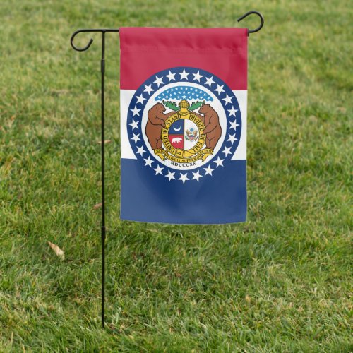 Missouri State Vertical Garden Flag