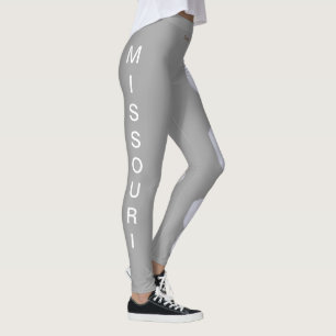 Missouri State White Hawthorn Flower Leggings
