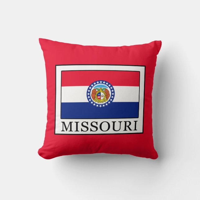 Missouri Throw Pillow (Front)