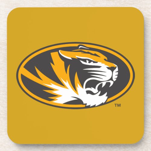 Missouri Tiger Logo Coaster