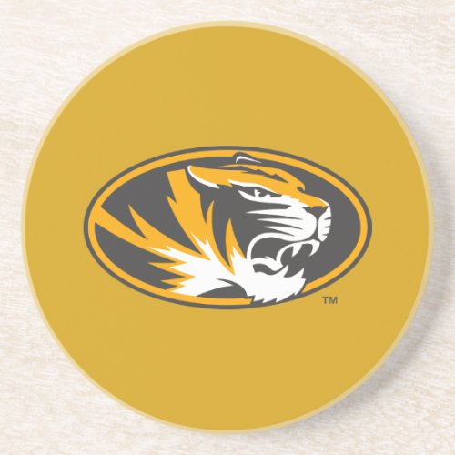 Missouri Tiger Logo Drink Coaster