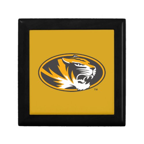 Missouri Tiger Logo Keepsake Box