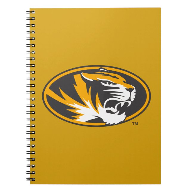 Missouri Tiger Logo Notebook (Front)