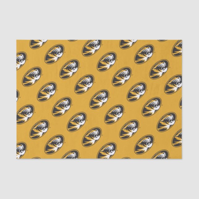 Missouri Tiger Logo Tissue Paper (Front)