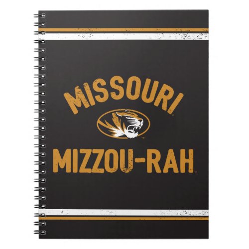 Missouri TIgers  Mizzou _ Rah _ Retro Notebook