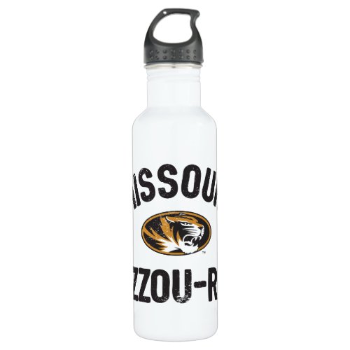 Missouri TIgers  Mizzou _ Rah _ Retro Stainless Steel Water Bottle
