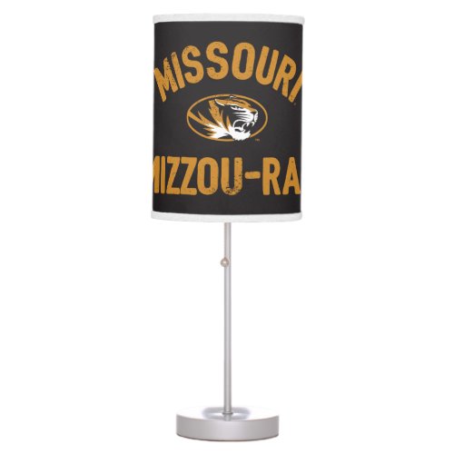 Missouri TIgers  Mizzou _ Rah _ Retro Table Lamp